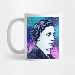 Lewis Carroll Snowy Portrait | Lewis Carroll Artwork 6 Mug